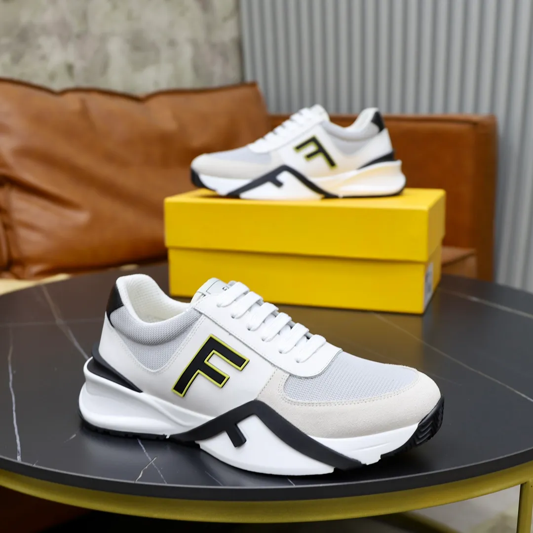 Men's men's shoes 290🔥Brand: FENDI Size: 38-44 (45, 46 customized) Grade: Original quality High version Material: Imported cowhide ➕ High-quality and comfortable lining Original lightweight non-slip outsole Style category: Travel Fashion casual shoes Versatile trend